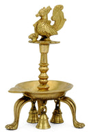 Brass Mayur Lamp