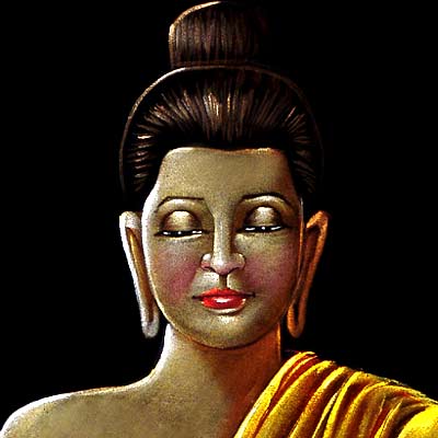 Blessing Buddha - Velvet Painting