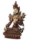 Savioress Goddess Tara - Antiquated Brass Statue 12"