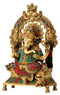 Lord Ganesh Seated on Throne
