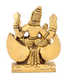 Lord Vishnu Seated on Garuda