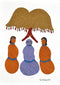 Gossipping Ladies - Gond Daily Life Painting