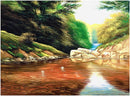 Nature's Beauty - Silk Painting