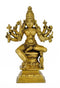 Goddess Durga Statue in Brass