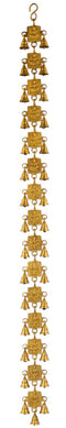 Goddess Lakshmi Brass Hanging Belt with Bells