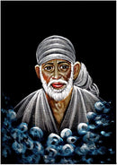 Aum Sai Nath - Velvet Painting