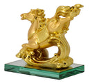 Decorative Golden Horse Feng Shui Statue
