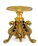 Dragon Candle Stand in Brass