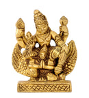 Lord Vishnu Seated on Garuda
