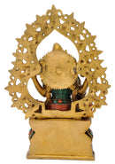 Goddess Maa Saraswati Brass Statue