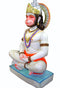Hanuman in Meditation-Marble Statue 36"
