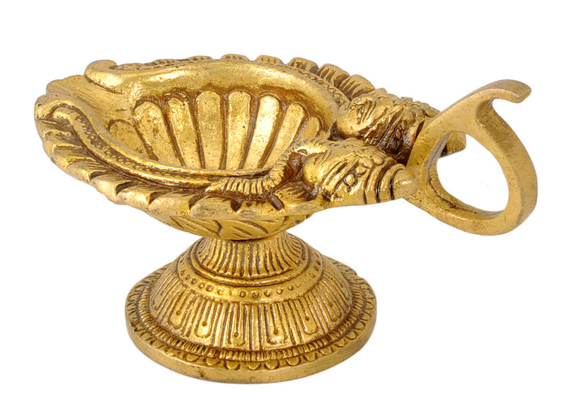 Ganesh Lakshmi Brass Lamp
