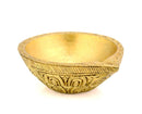 Ornate Brass Diyas (set of 2) 2.25"
