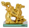Decorative Golden Horse Feng Shui Statue