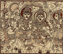 Story of Goddess Sati - Kalamkari Painting