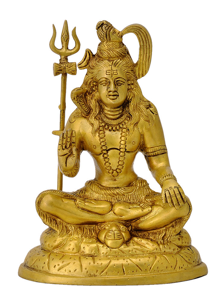 Lord Shiv Shankara Brass Figure