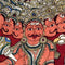 Seeta in Ashok Vaatika - Kalamkari Painting
