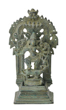 Mahishasurmardini Durga Antiquated Brass Statue 8"