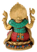 Decorative Chaturbhuja Ganpati ji