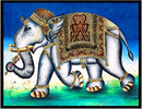 An Indian Elephant - Batik Wall Painting