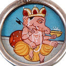 Sri Ganpati Maharaj - Hand Painted Ear Rings