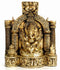 'Gauri Putra Ganesha' Brass Sculpture