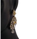 Elegant Beauty Stone Studded Earrings Dangle and Drop
