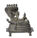 Antiquated Old Finish Sheshshayi Lord Vishnu