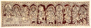 "Dasavatara" Incarnations of Vishnu - Kalamkari Painting