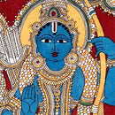 Shri Ram Darbar - Cotton Kalamkari Painting