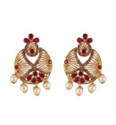 Pleasing Gold Beautiful Earrings for Girls and Womens