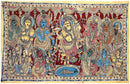 Arjuna at Draupadi's Swayamvar - Kalamkari Painting