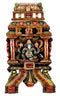 Temple Ganesha - Wood Panel