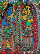 Rama and Janaki Vivaha - Madhubani Painting
