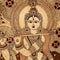 Lord Gopal in Vrindavan - Cotton Kalamkari Painting
