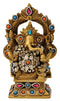 Ganesha Brass Figurine 6.50"