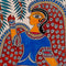 Krishna with Gopis - Mithila Painting 30"