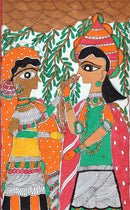 Perfect Union - Radha Krishna Painting