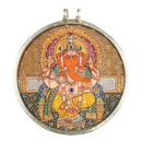Vighneswar Ganesha - Hand Painted Pendant