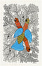 TEEPRO Bird - Gond Painting