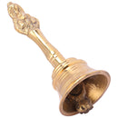 Handmade Copper Kalash with Brass Bell Combo