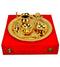 Gold Plated Decorative Divine Pooja Thali Set