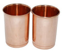 Drinking Copper Glass Tumbler Set of 2 Serveware