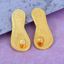 Sri Laxmi Charan Paduka Gold Plated