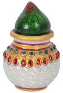 Decorative Marble Mangal Kalash
