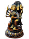 Hindu God Panchmukhi Hanuman Brass Sculpture