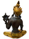 Tibetan Buddhist Goddess Green Tara - Brass Statue (10 Inch)