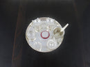 Silver Plated Pooja Thali Set With Free German Silver Coin