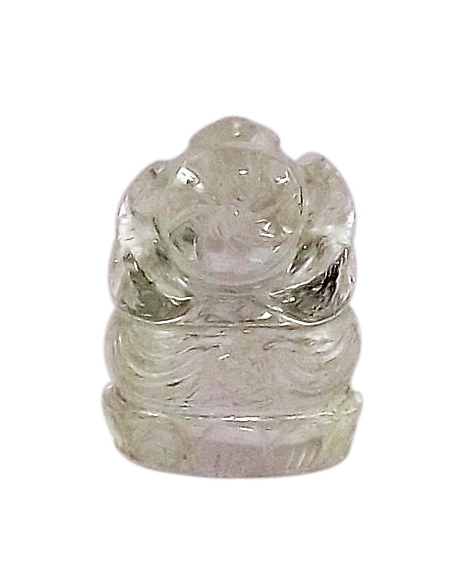 Lord Ganesha - Quartz Crystal Statue 1"