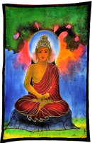 Sakyamuni Gautam Buddha - Batik Painting